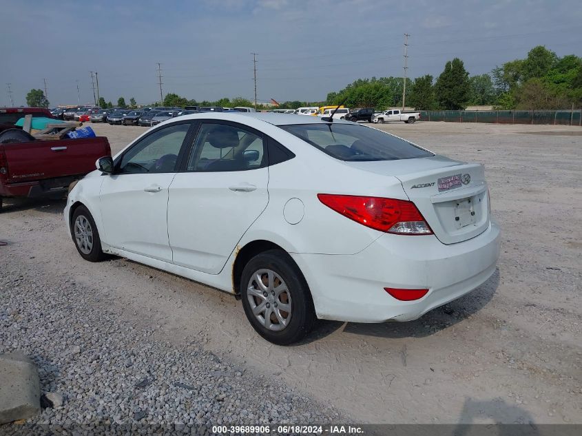 2014 Hyundai Accent Gls VIN: KMHCT4AE9EU726389 Lot: 39689906