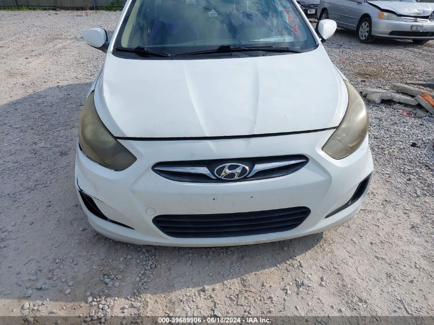 2014 Hyundai Accent Gls VIN: KMHCT4AE9EU726389 Lot: 39689906