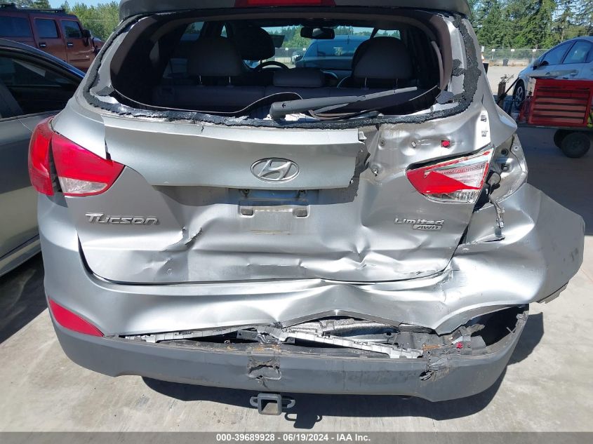 2014 Hyundai Tucson Gls/Limited/Se VIN: KM8JUCAG0EU889674 Lot: 39689928