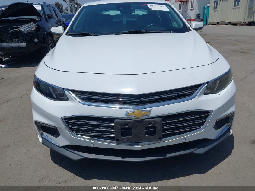 2018 Chevrolet Malibu Hybrid VIN: 1G1ZF5SU0JF275362 Lot: 39689947