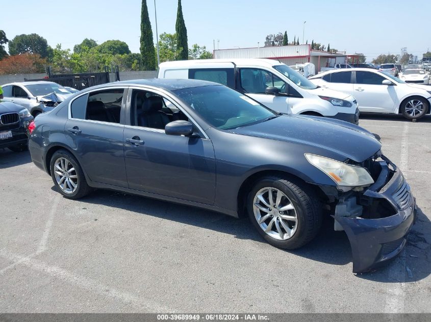 2008 Infiniti G35 Journey VIN: JNKBV61E78M201050 Lot: 39689949