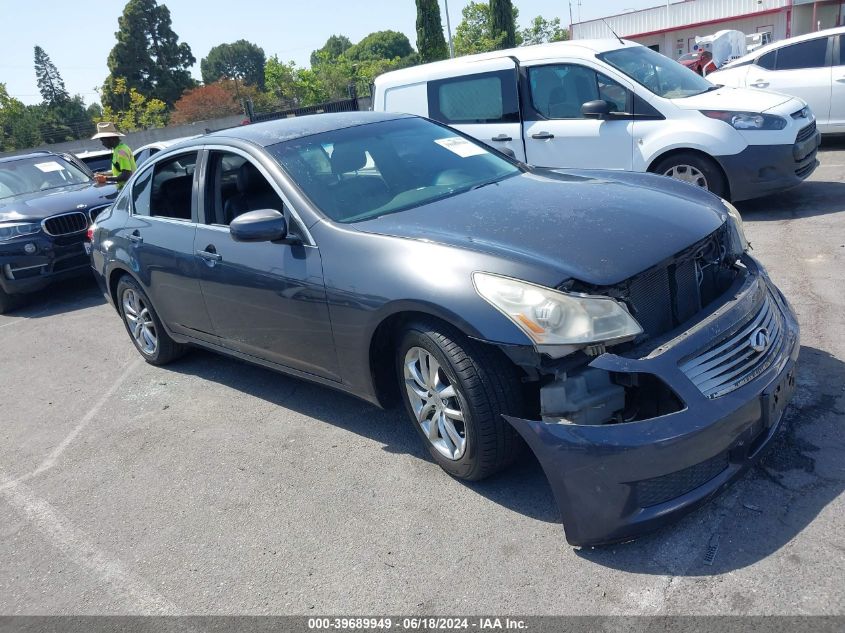 2008 Infiniti G35 Journey VIN: JNKBV61E78M201050 Lot: 39689949