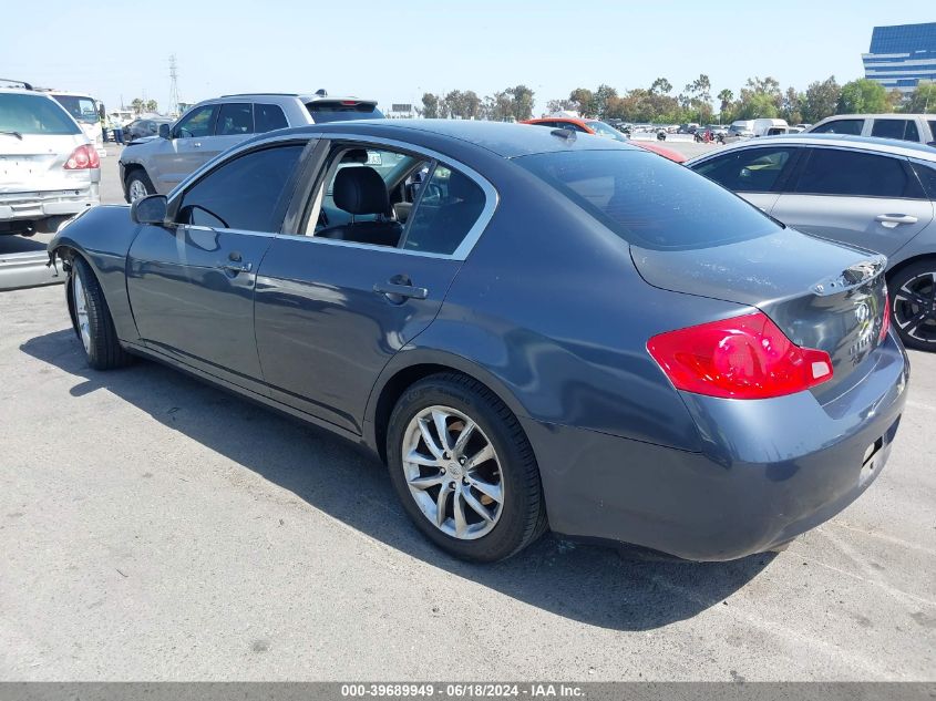 2008 Infiniti G35 Journey VIN: JNKBV61E78M201050 Lot: 39689949