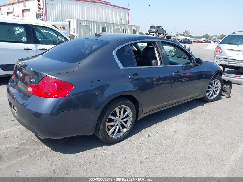 2008 Infiniti G35 Journey VIN: JNKBV61E78M201050 Lot: 39689949