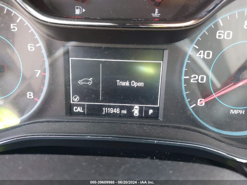 2016 Chevrolet Cruze Lt Auto VIN: 1G1BE5SM5G7299194 Lot: 39689968