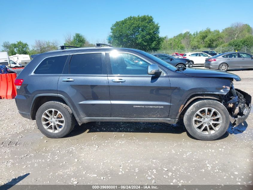 2016 Jeep Grand Cherokee Limited VIN: 1C4RJFBG9GC390610 Lot: 39690001