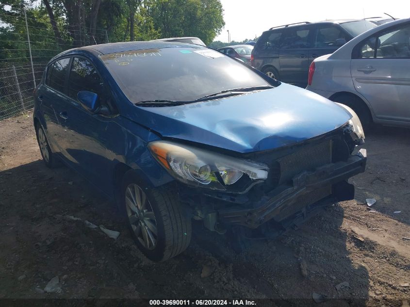 2015 Kia Forte Ex VIN: KNAFX5A89F5271753 Lot: 39690011