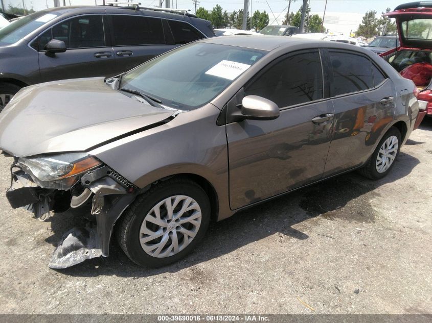 2018 TOYOTA COROLLA LE - 5YFBURHE8JP778829