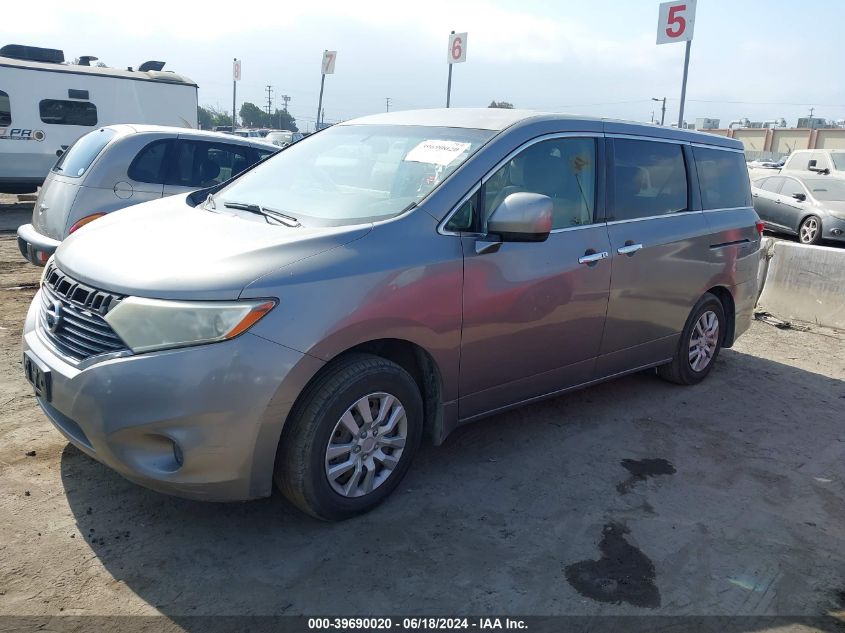 2011 Nissan Quest S VIN: JN8AE2KP5B9008092 Lot: 39690020