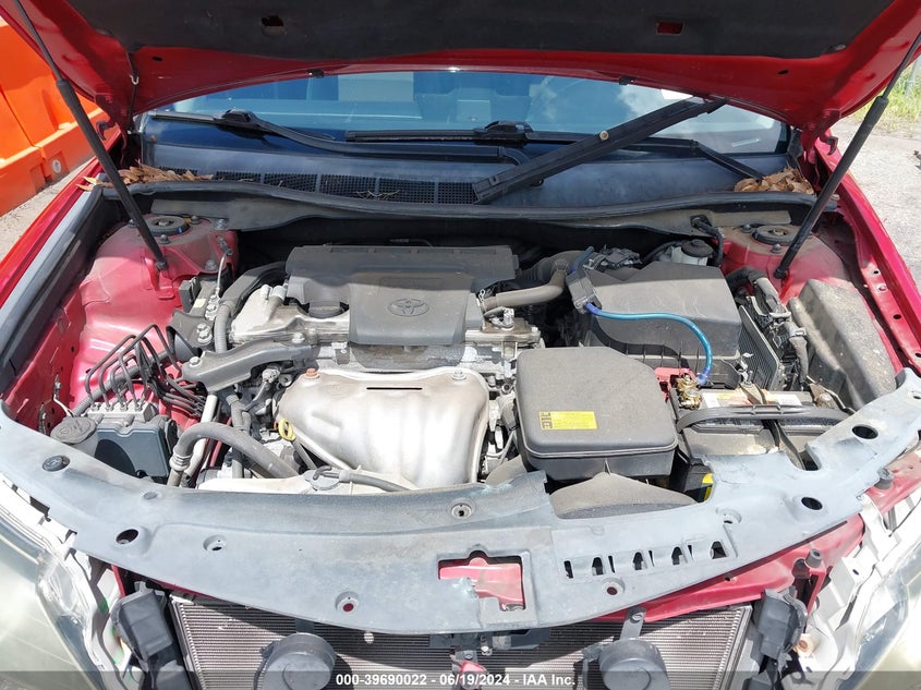 2014 Toyota Camry Se VIN: 4T1BF1FK6EU758751 Lot: 39690022