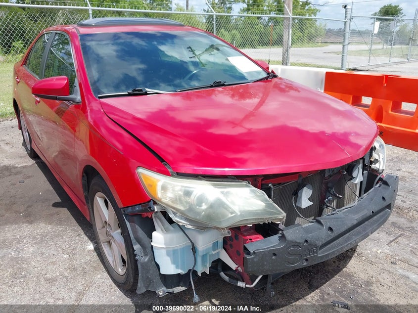 2014 Toyota Camry Se VIN: 4T1BF1FK6EU758751 Lot: 39690022