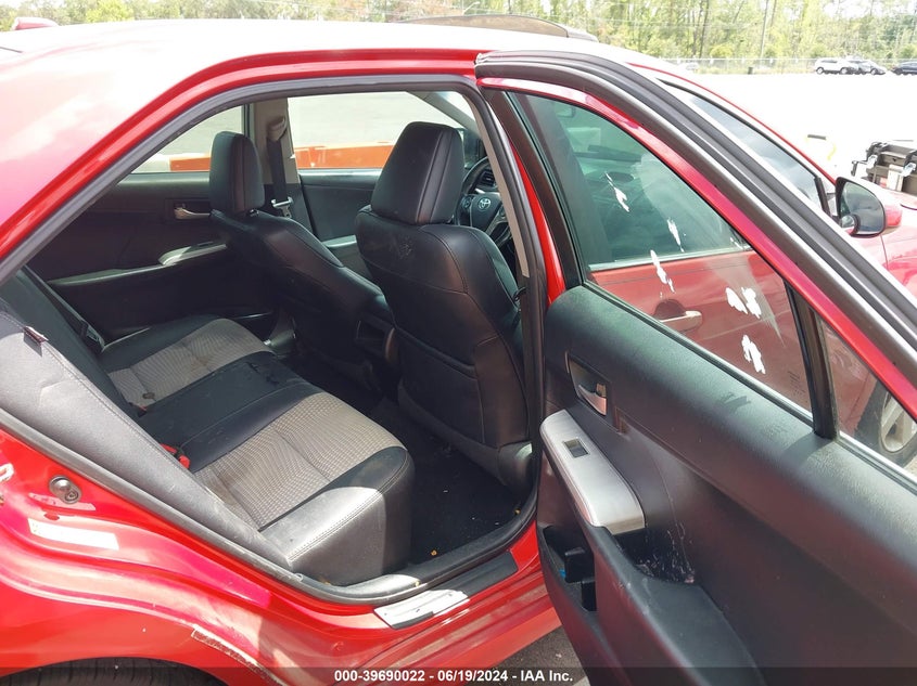 2014 Toyota Camry Se VIN: 4T1BF1FK6EU758751 Lot: 39690022