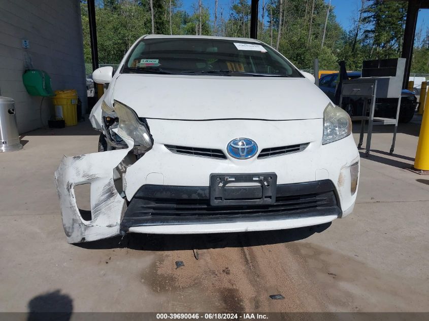 2015 Toyota Prius Three VIN: JTDKN3DU0F0409097 Lot: 39690046