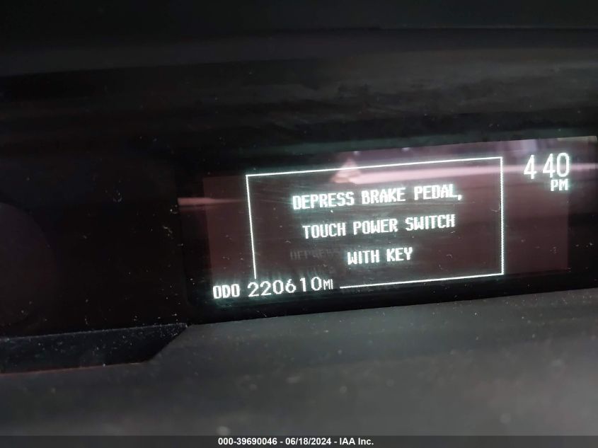 2015 Toyota Prius Three VIN: JTDKN3DU0F0409097 Lot: 39690046