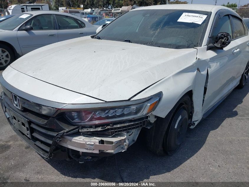 VIN 1HGCV1F31JA207810 2018 Honda Accord, Sport no.6