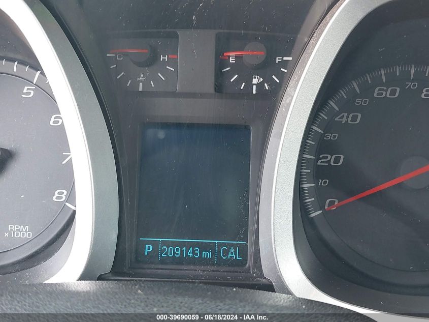 2013 Chevrolet Equinox Lt VIN: 2GNALPEK4D6366031 Lot: 39690059