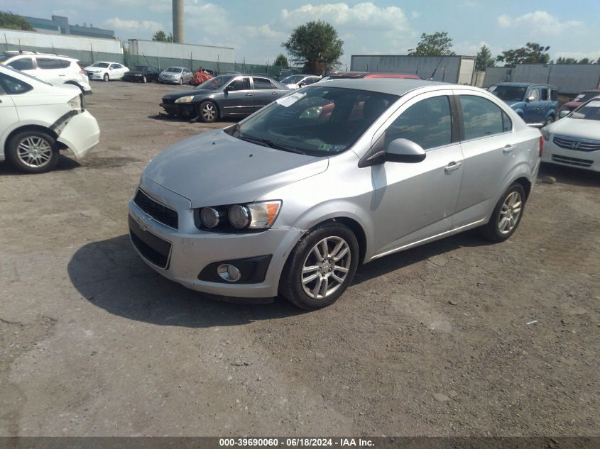 2012 Chevrolet Sonic 2Lt VIN: 1G1JC5SHXC4189872 Lot: 39690060