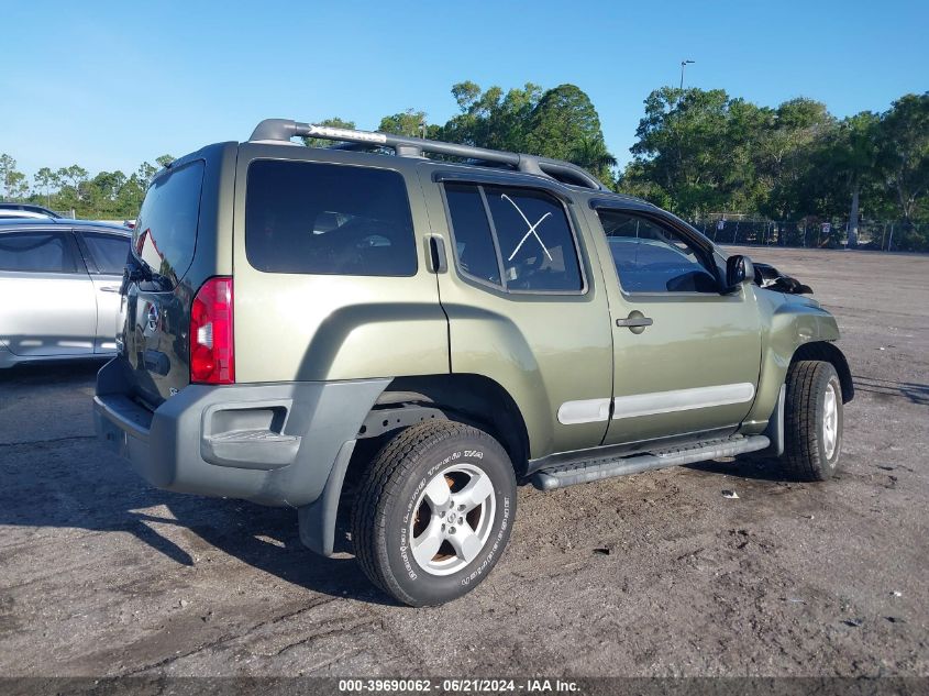 5N1AN08U75C606376 2005 Nissan Xterra Off Road/S/Se