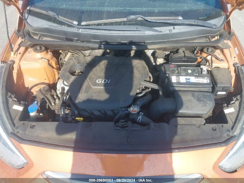 2016 Hyundai Accent Sport VIN: KMHCU5AE7GU272052 Lot: 39690083