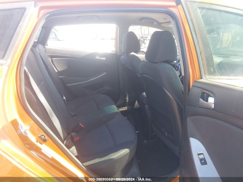 2016 Hyundai Accent Sport VIN: KMHCU5AE7GU272052 Lot: 39690083