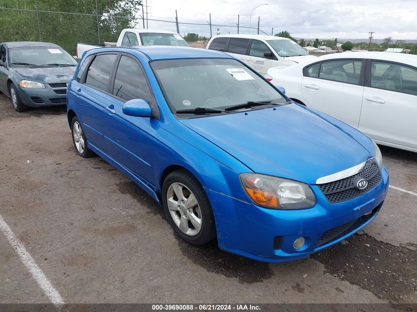 2008 Kia Spectra5 Sx VIN: KNAFE161485014786 Lot: 39690088