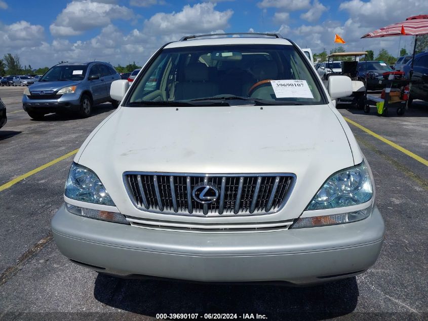 2001 Lexus Rx 300 VIN: JTJGF10U810096965 Lot: 39690107