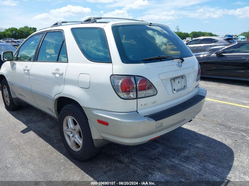2001 Lexus Rx 300 VIN: JTJGF10U810096965 Lot: 39690107