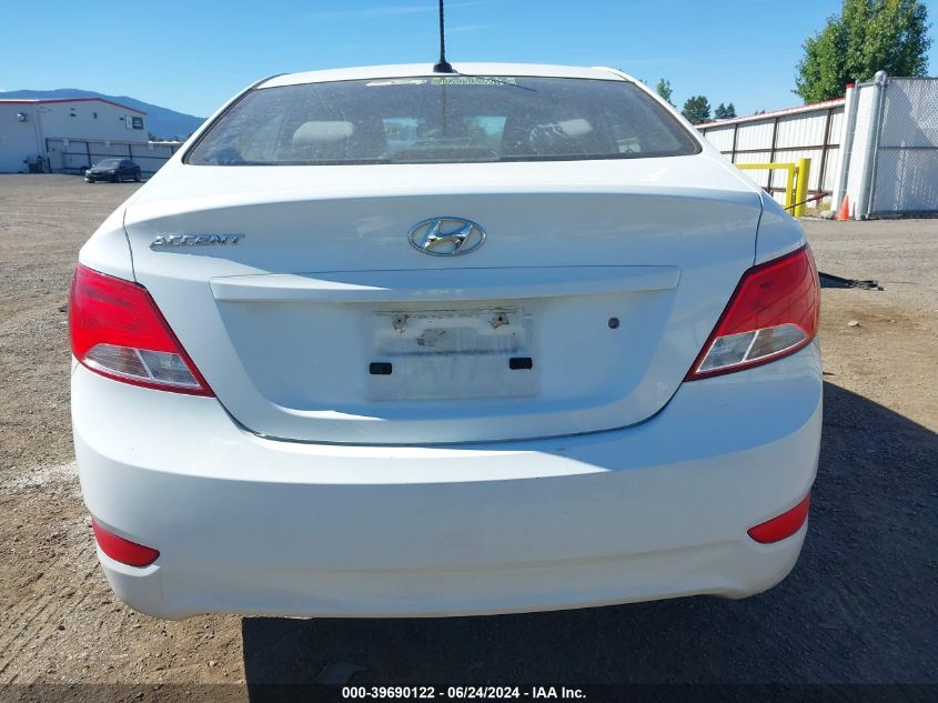 2016 Hyundai Accent Se VIN: KMHCT4AE5GU964159 Lot: 39690122