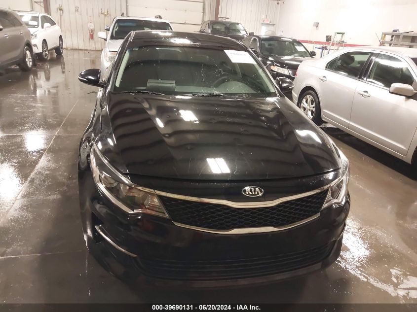 2016 Kia Optima Lx VIN: KNAGT4L38G5110419 Lot: 39690131