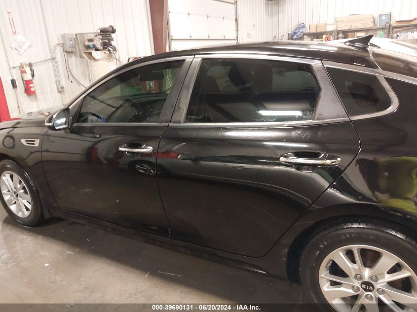 2016 Kia Optima Lx VIN: KNAGT4L38G5110419 Lot: 39690131