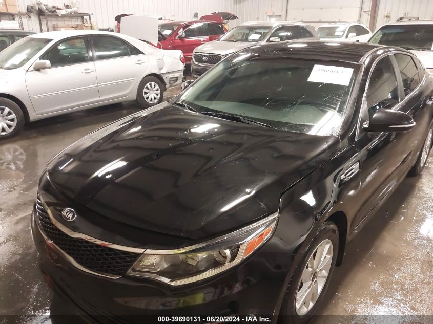 2016 Kia Optima Lx VIN: KNAGT4L38G5110419 Lot: 39690131