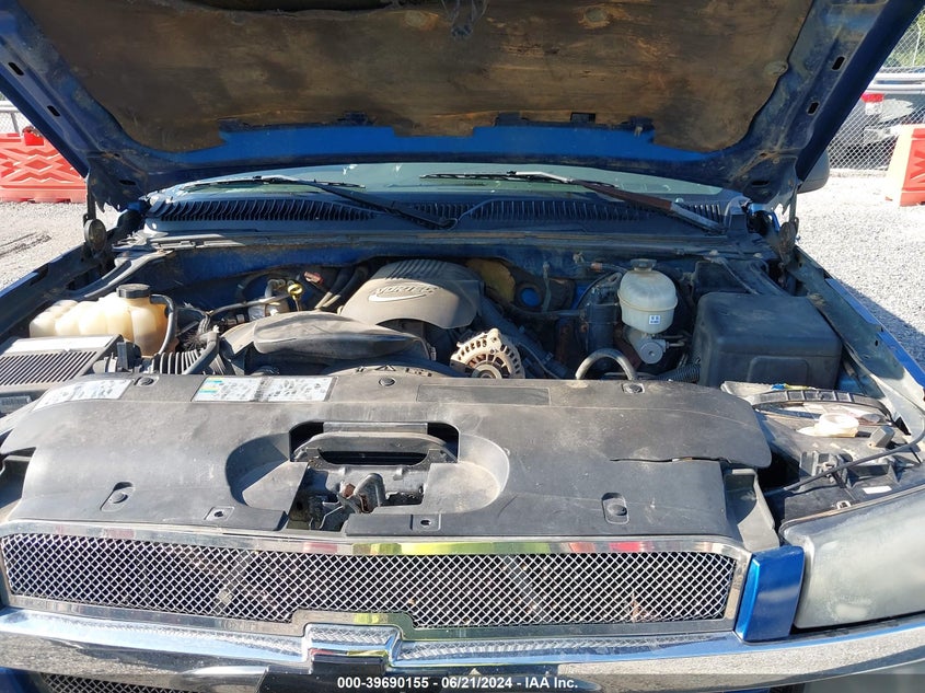 2003 Chevrolet Silverado K1500 VIN: 2GCEK19T431118645 Lot: 39690155