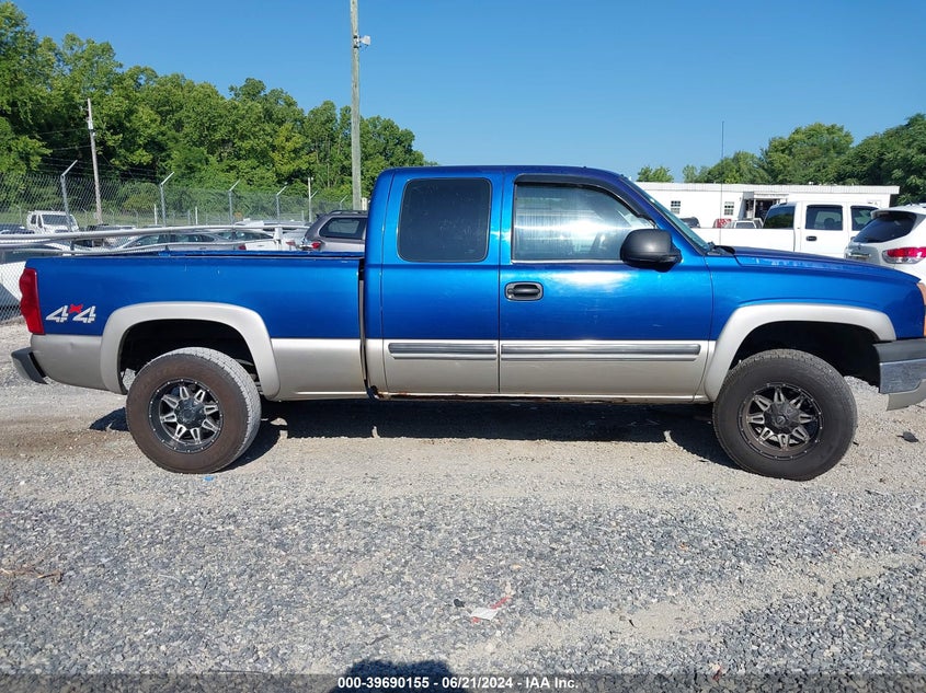 2003 Chevrolet Silverado K1500 VIN: 2GCEK19T431118645 Lot: 39690155