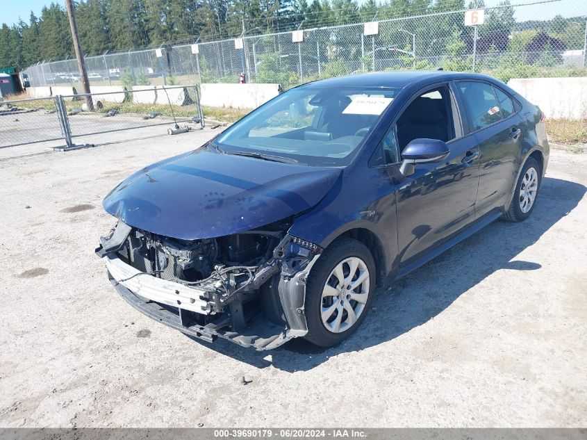 2021 TOYOTA COROLLA LE - 5YFEPMAE6MP256268