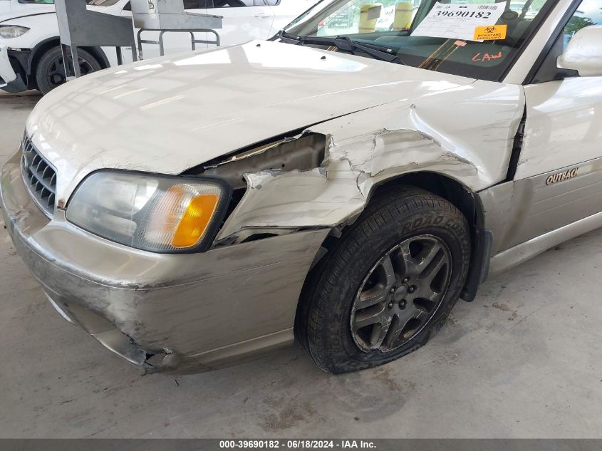 2003 Subaru Outback Limited VIN: 4S3BH686337603243 Lot: 39690182