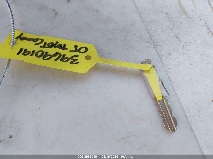 2005 Toyota Camry Se VIN: 4T1BE32KX5U544527 Lot: 39690191