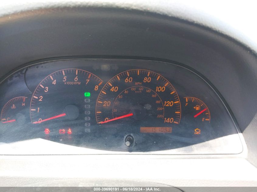 2005 Toyota Camry Se VIN: 4T1BE32KX5U544527 Lot: 39690191