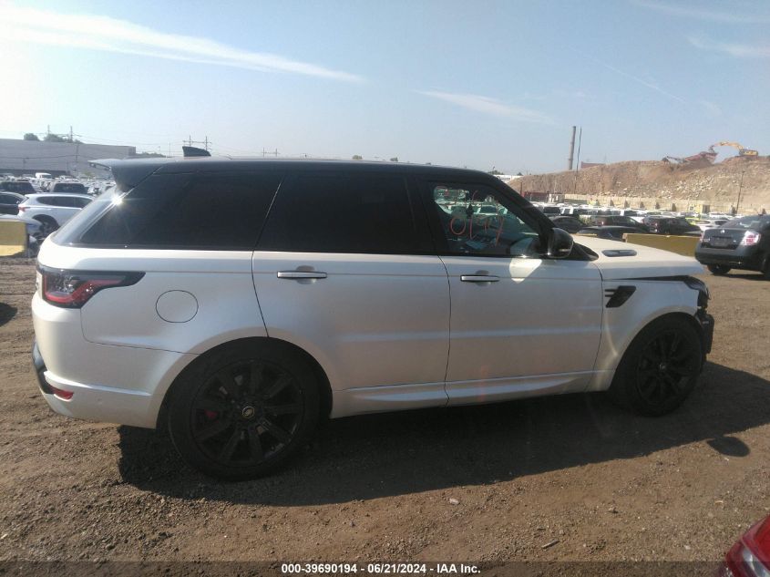 2019 Land Rover Range Rover Sport Hse Dynamic VIN: SALWV2SV4KA426912 Lot: 39690194