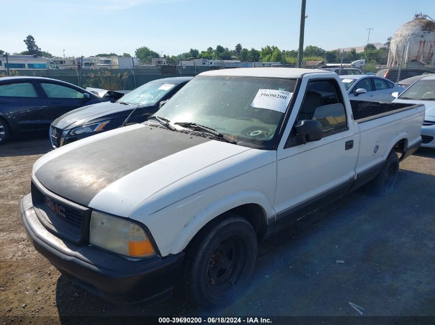 1999 GMC Sonoma Sl VIN: 1GTCS14X3X8519043 Lot: 39690200