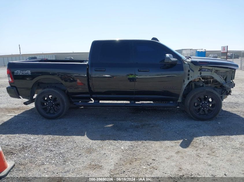 2022 Ram 2500 Big Horn 4X4 6'4 Box VIN: 3C6UR5DL2NG116724 Lot: 39690206