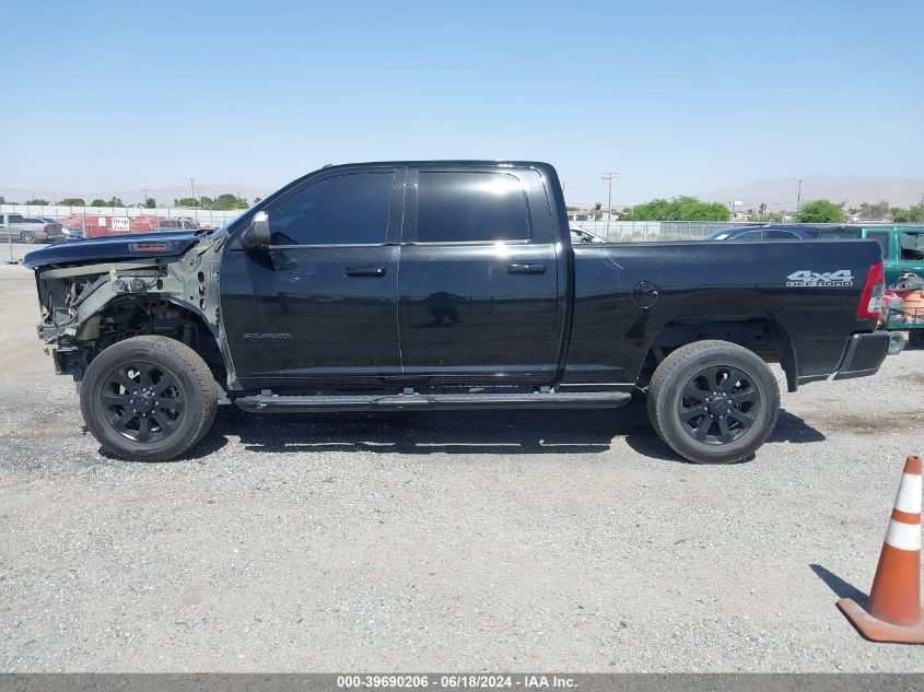 2022 Ram 2500 Big Horn 4X4 6'4 Box VIN: 3C6UR5DL2NG116724 Lot: 39690206