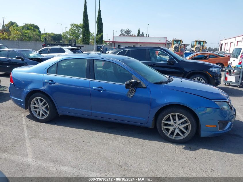 2010 Ford Fusion Sel VIN: 3FAHP0JA4AR325425 Lot: 39690212