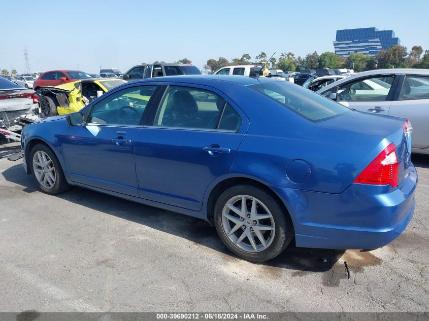 2010 Ford Fusion Sel VIN: 3FAHP0JA4AR325425 Lot: 39690212