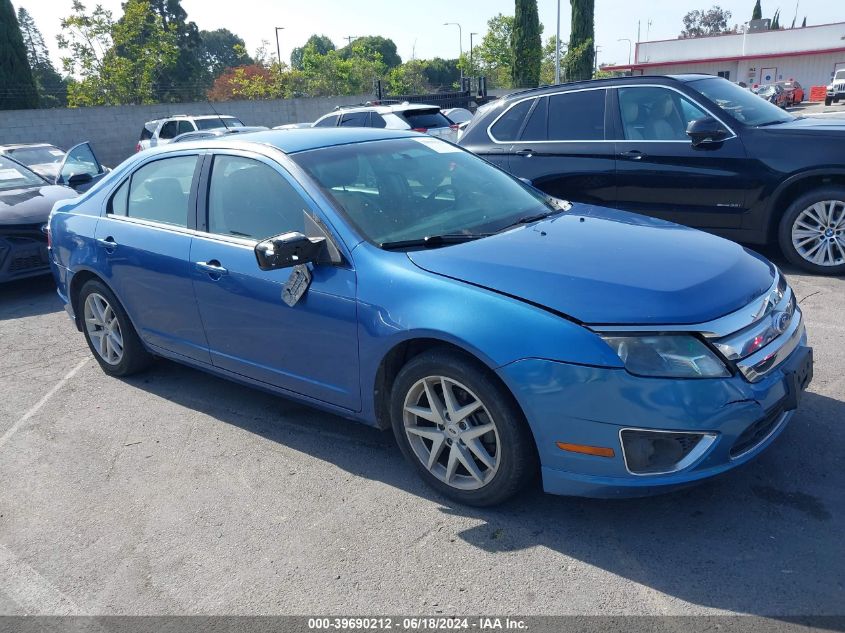 2010 Ford Fusion Sel VIN: 3FAHP0JA4AR325425 Lot: 39690212