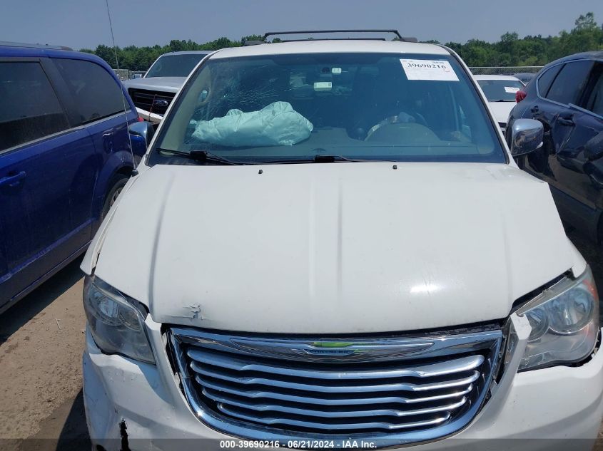 2012 Chrysler Town & Country Touring-L VIN: 2C4RC1CGXCR412840 Lot: 39690216