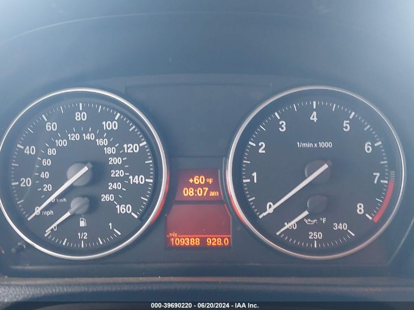 2013 BMW 328 I Sulev VIN: WBADW7C5XDE732755 Lot: 39690220