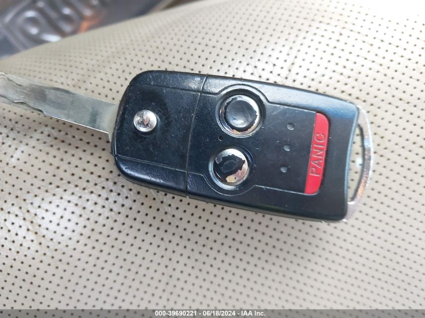 2008 Acura Mdx Sport Package VIN: 2HNYD28598H509282 Lot: 39690221