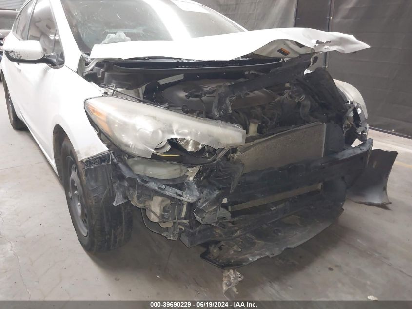 2016 Kia Forte Lx VIN: KNAFK4A67G5577598 Lot: 39690229