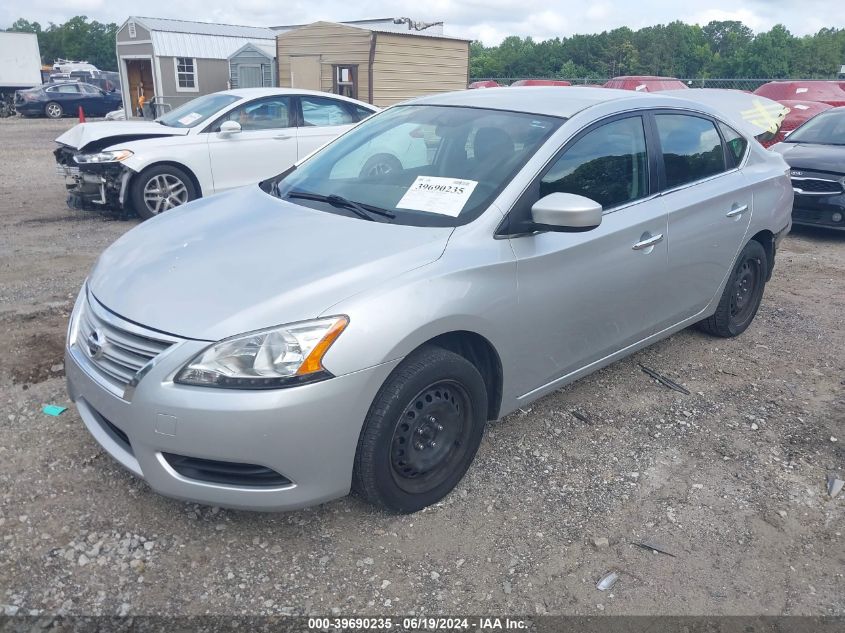 2015 NISSAN SENTRA S - 3N1AB7AP5FY298372