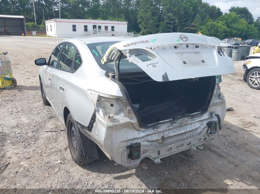 2015 Nissan Sentra S VIN: 3N1AB7AP5FY298372 Lot: 39690235